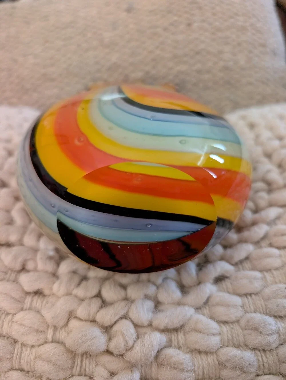 Murano Glass Multicolor Vase